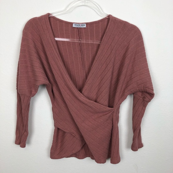 Fashion Nova Tops - Fashion Nova Mauve 3/4 Sleeve Top Size S